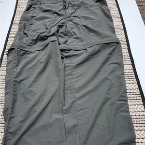 White Sierra Gray Track Pants.  Size L.